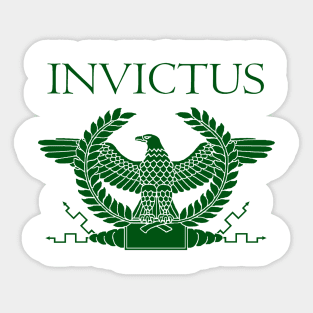 Invictus - Green Eagle Sticker